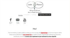 Desktop Screenshot of leader-blogueur.com